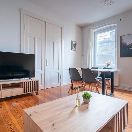 Grosses Apartment Mit 2 Balkonen Zentral Am Nordertor فلنسبورغ المظهر الخارجي الصورة