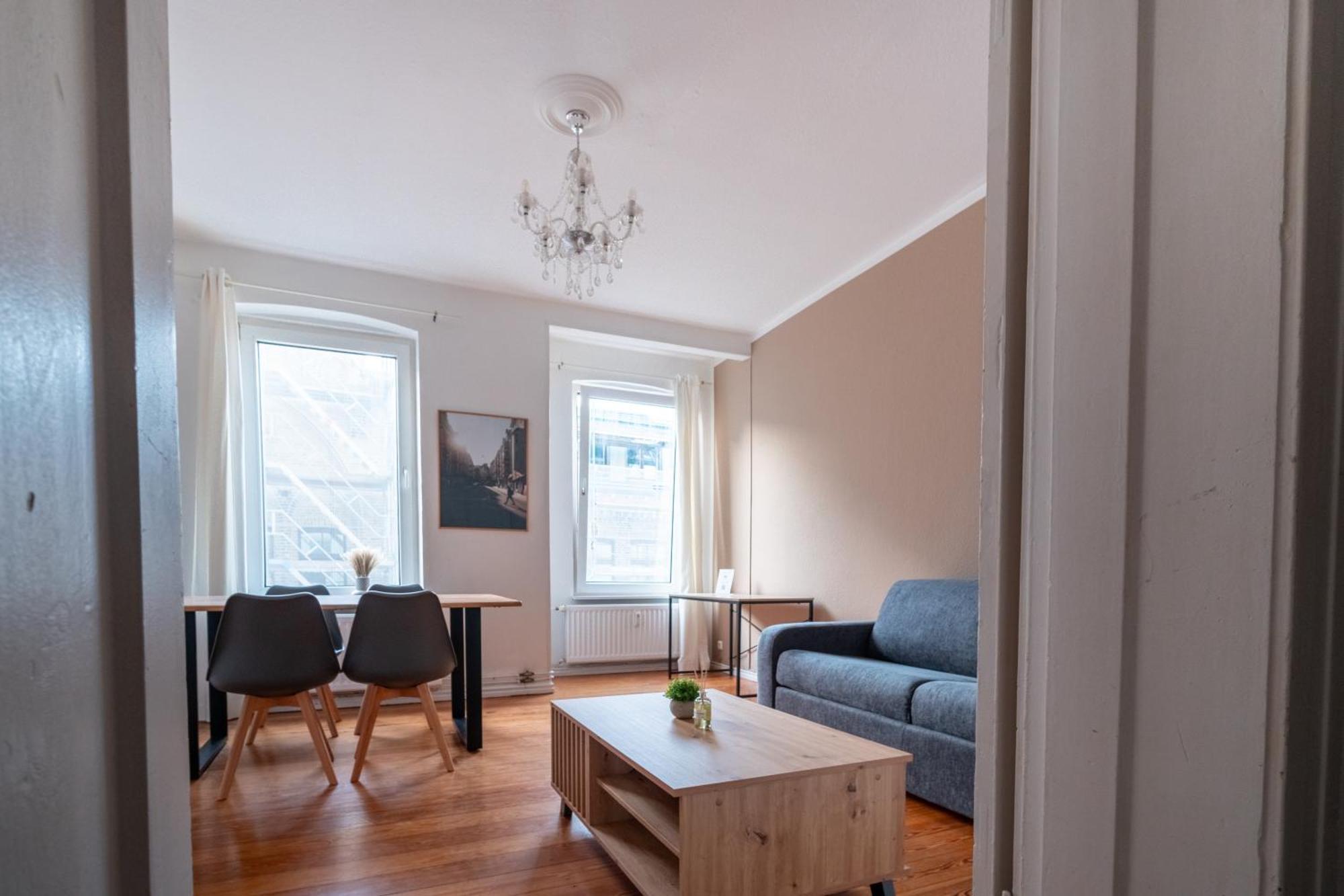 Grosses Apartment Mit 2 Balkonen Zentral Am Nordertor فلنسبورغ المظهر الخارجي الصورة